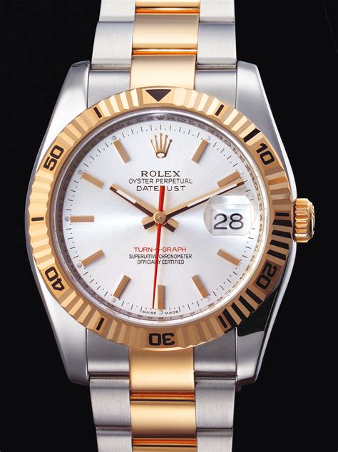 Rolex turn o graph watch